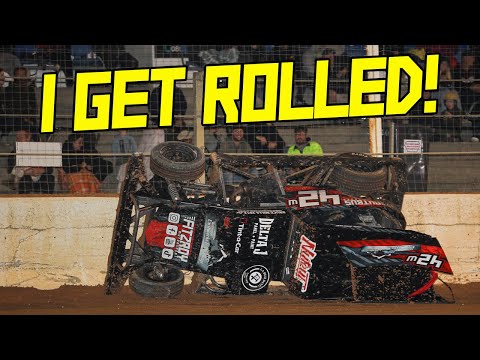 My 1st Stockcar roll over!