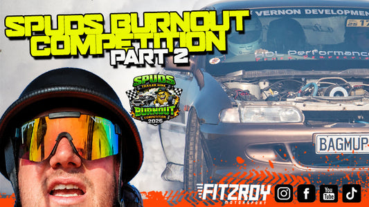 The Pest heads to SPUDS BURNOUT COMPETTION!