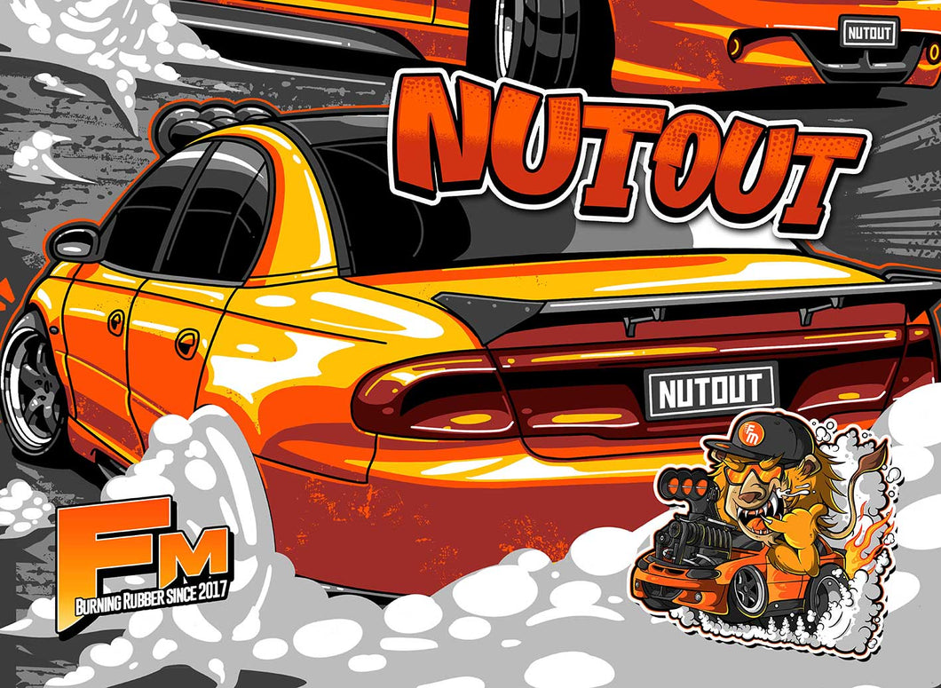 The NUTOUT Burnout 500pc Jigsaw Puzzle