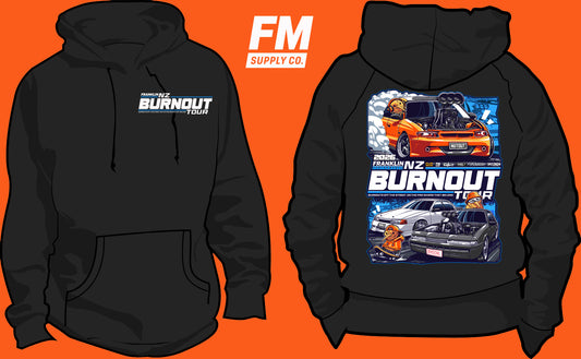 NZ Burnout Tour Hoodies
