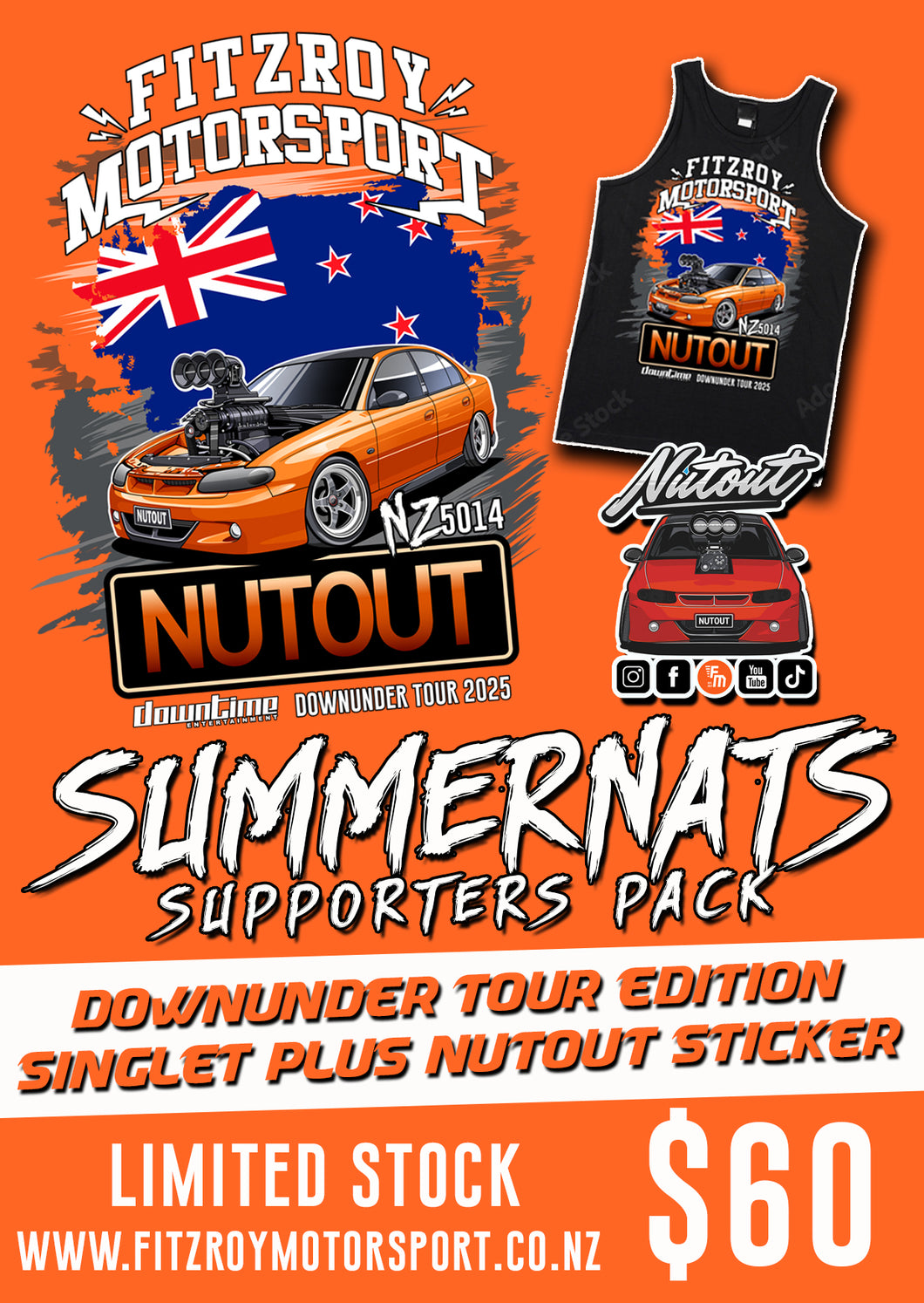 Summernats Supporters SInglet