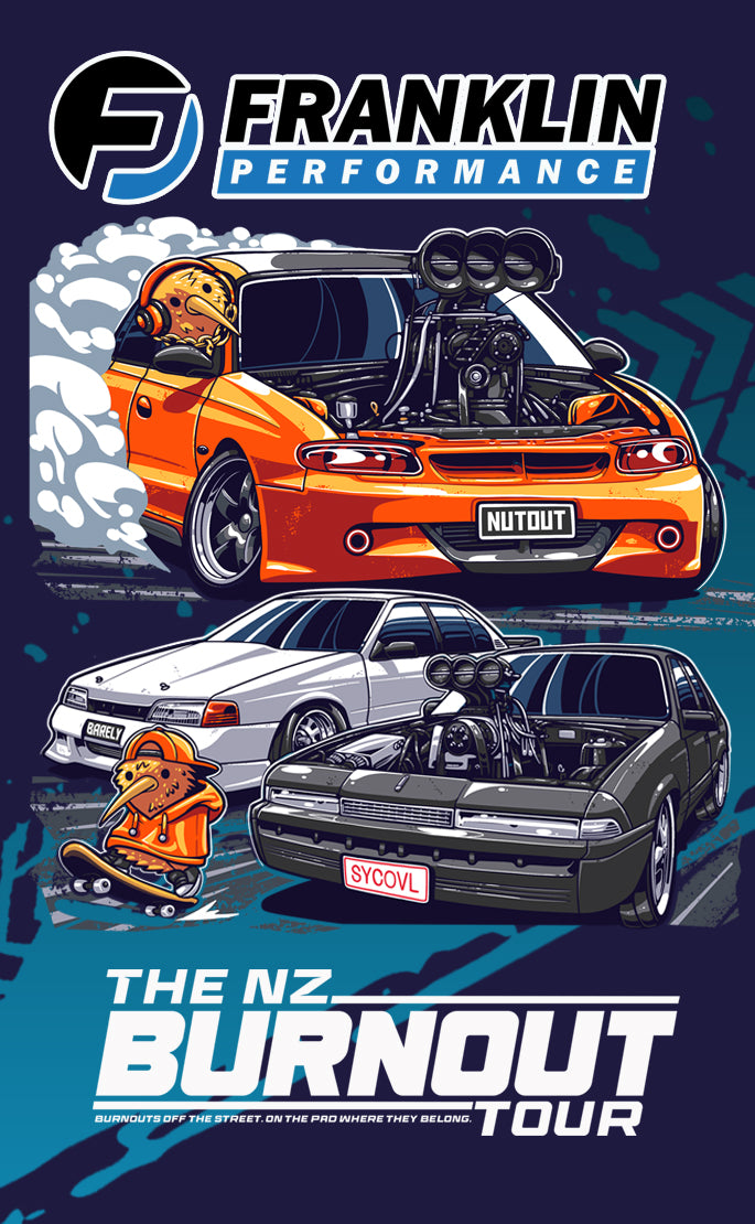 FRANKLIN PERFORMANCE NZ BURNOUT TOUR PACKS