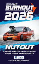 Load image into Gallery viewer, FRANKLIN PERFORMANCE NZ BURNOUT TOUR PACKS
